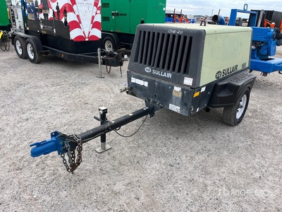 2013 Sullair 185D 185 cfm Mobile Luftkompressor