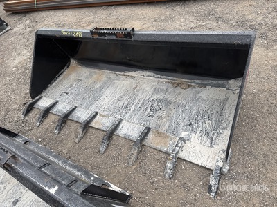 Teran BKT26278 78 in 0.22 cyd Skid Steer Bucket - Fits Cat 226-299 (Unused)