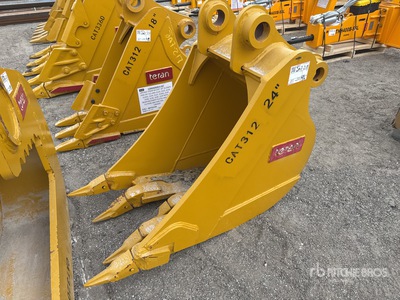 Teran BKT31224RIP 24 in Excavator Bucket - Fits Cat 312 (Unused)