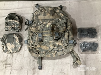 (77) Assault Packs, (55) Buckle Sets & (57) Medical External Modular Pockets
