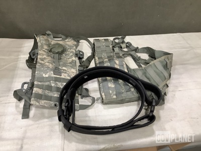 (16) Military Police Belts, (19) Fighting Load Carriers & Assorted Items