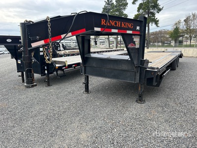 2025 Ameritrail 32 ft T/A Gooseneck Equipment Trailer