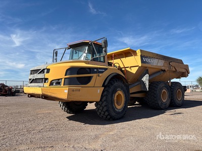 2014 Volvo A40G Kiepwagen met knikbesturing