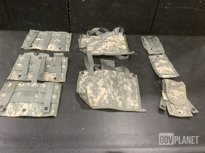 (250) M4 Three Mag Pouches, (53) Bandoleer Ammunition Pouches & Assorted Items