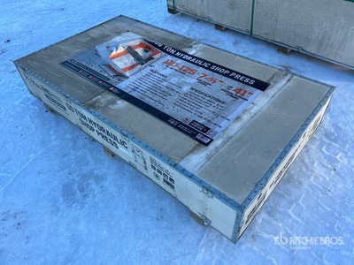 TMG SP50 50 Ton Air/Hydraulic Shop Press (Unused)