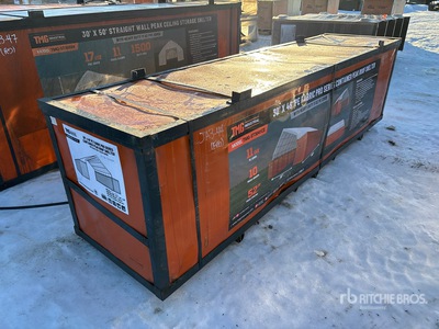 TMG ST3041CE 30 ft x 40 ft Container Shelter (Unused)