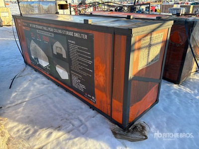 TMG ST3050V 50 ft x 30 ft Straight Wall Storage Shelter Divers - Structure portative (Unused)