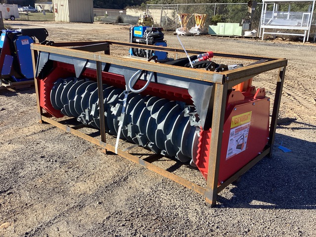 Raytree RMBD72S 72" Skid Steer Drum Mulcher - Unused