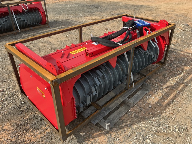 Raytree RMBD72 72" Skid Steer Drum Mulcher - Unused