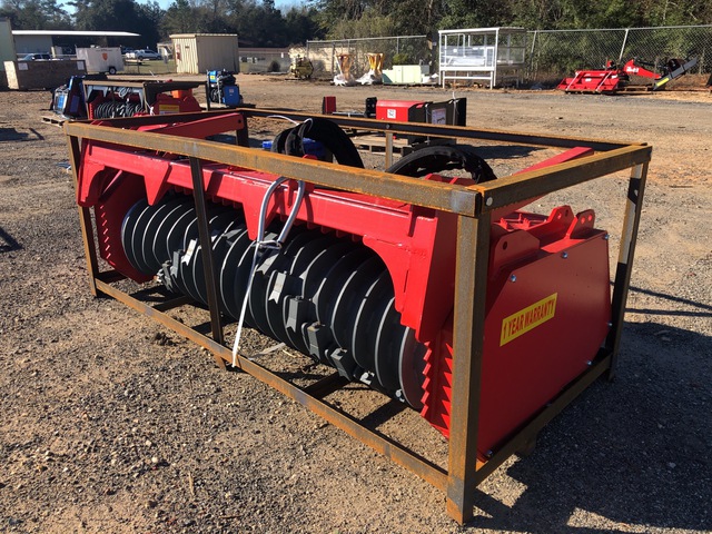 Raytree RMBD72 72" Skid Steer Drum Mulcher - Unused