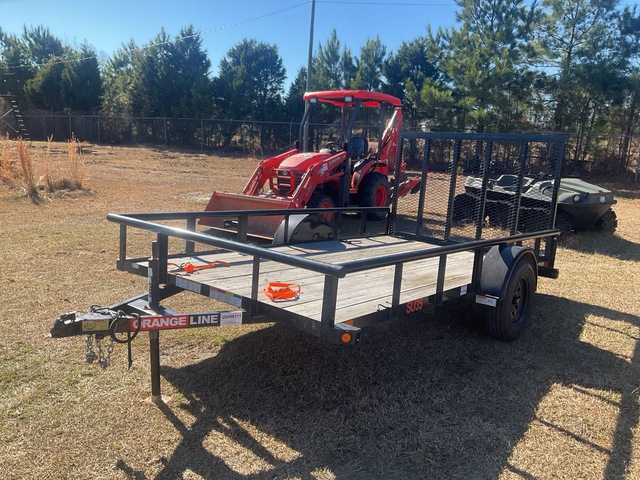 2024 Orange Line SU35-12BK4RG 12 ft S/A Utility Trailer