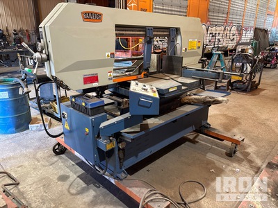 Baileigh BS-24SA-DM Portable Semi-Auto Dual-Miter Horizontal Band Saw