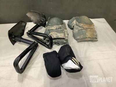 (28) Pairs of Industrial Goggles, (13) Pairs of Knee Pads & Assorted Items