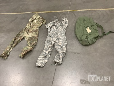 (47) Duffel Bags, (21) Pairs of Assorted Coveralls & Assorted Items