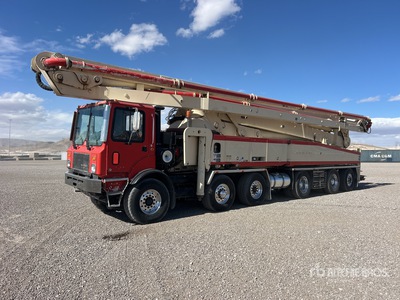 2005 Schwing 2525H-6 S61SX 183 ft on 2006 Tor Truck T631202 12/6 Twin-Steer Concrete Pump Truck