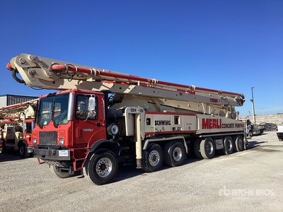 2006 Schwing 58SX 174 ft on 2005 Schwing T63120-2 12/6 Twin-Steer Betonpumpenwagen