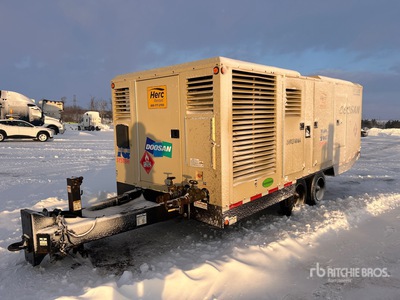 2018 Doosan HP1600WCU-T4F-I Mobile Luftkompressor (Inoperable)