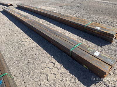 Quantity of (8) 2025 Kit Containers 0 ft 2.5 in x 6 in O.D. Rectangle الأنابيب