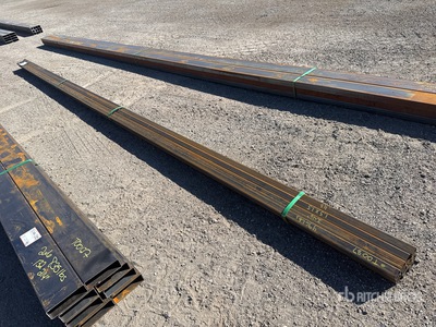 Quantity of (12) 2025 Kit Containers 20 ft 1.5 in O.D. Square الأنابيب