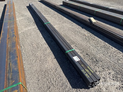 Quantity of (9) 2025 Kit Containers 17 ft 2 in x 2 in O.D. Square Tubes