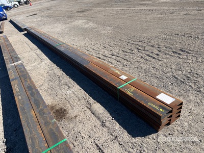 Quantity of (8) 2025 Kit Containers 25 ft 2 in x 6 in O.D. Rectangle الأنابيب (Unused)