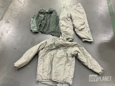 (12) Cold Weather Jackets, (13) Extreme Cold Weather Parkas & Assorted Items