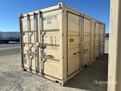 20 ft Standard Multi-Door Lagercontainer