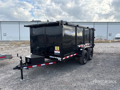2026 Triple Crown 12 ft T/A Dump Utility Trailer