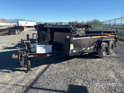 2023 Southland 14 ft T/A Dump Utility Trailer