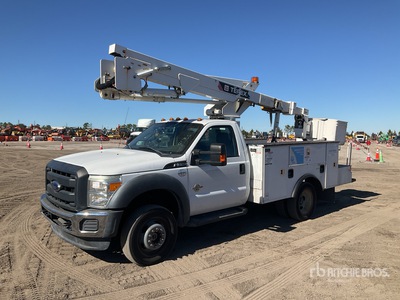 2016 Terex Hi Ranger LT40 40 ft on 2016 Ford F-550 XL 4x4 Piattaforma autocarrata