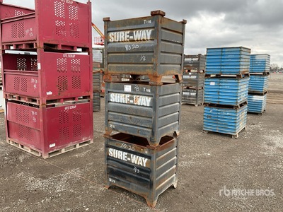 Quantity of (3) Bins