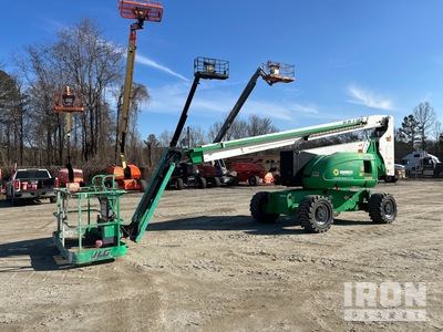 2008 JLG 800AJ 4WD Diesel Articulating Boom Lift - Factory Reconditioned 2017
