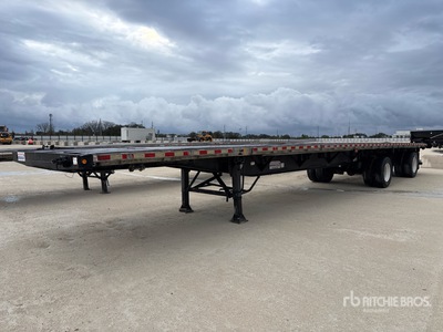 1996 Wabash 48 ft T/A Spread Axle Pritsche Anhänger