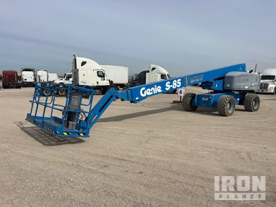 2017 Genie S-85 4WD Diesel Telescopic Boom Lift