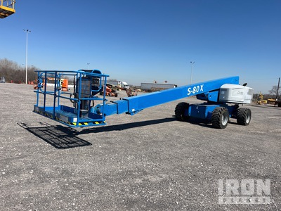 2016 Genie S-80X Teleskoparbeitsbühne
