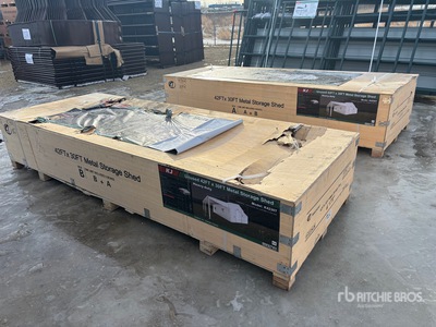 2026 KJ K4230T 42 ft x 30 ft Metal Storage Shed (Unused)