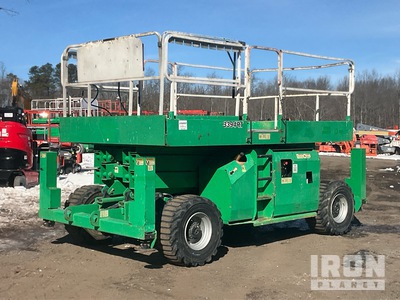 2015 JLG 3394RT Diesel 4x4 Scissor Lift