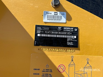 2016 Cat CB-66B Double Drum Roller