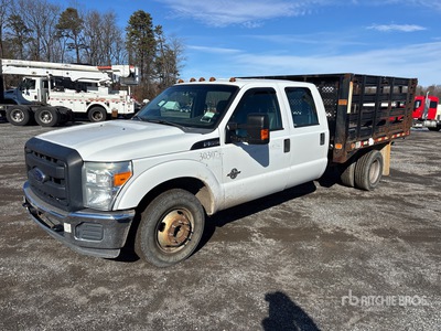2011 Ford F-350 Flatbed Truck