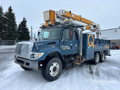 2006 Posi-Plus 400-46-R 46 ft on 2006 International 7400 SBA 6x4 Extended Cab Bucket Truck