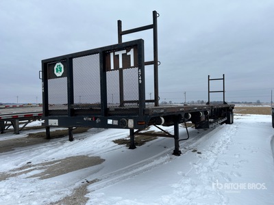 2012 Lakeside 48 ft T/A フラットベッドトレーラー