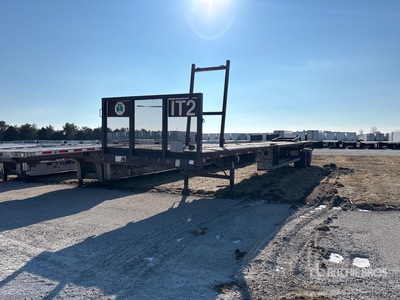 2012 Lakeside 48 ft T/A Equipment Trailer