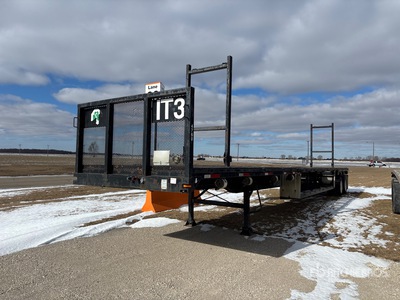 2012 Lakeside 48 ft T/A Flatbed Trailer