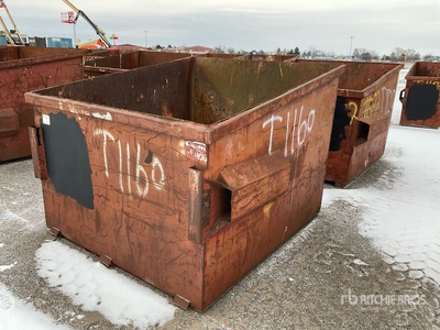 Quantity of (2) Front End Loader Waste Container