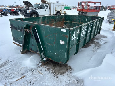 Hook-Lift 10 yard Contenedor de Desechos