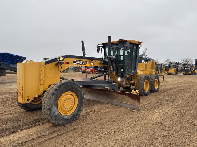 2017 John Deere 672GP AWD Motor Grader