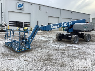 2019 Genie S-65XC 4WD Diesel رافعة تليسكوبية بذراع تطويل