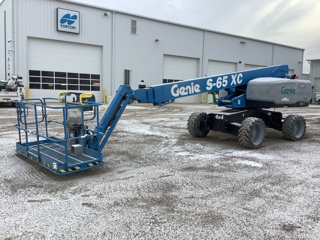 2019 Genie S-65XC 4WD Diesel Telescopic Boom Lift
