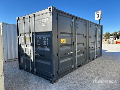 20 ft Standard Multi-Door Storage Container (Unused)
