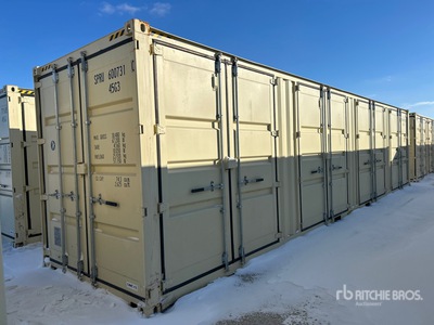 2024 40 ft High Cube Multi-Door Contenedor de almacenamiento